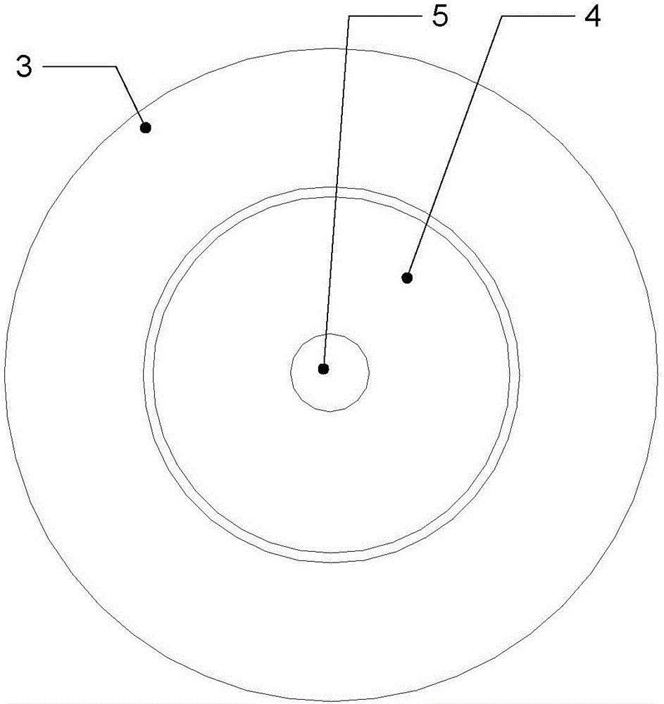 Magnetic field shielding cover of cusped magnetic field thruster