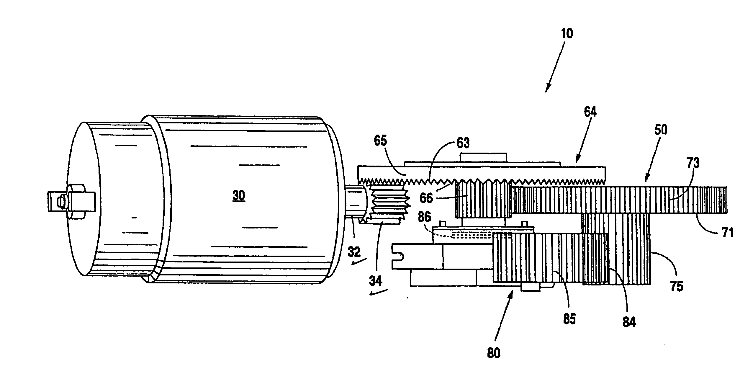 Electromechanical cable actuator assembly controller