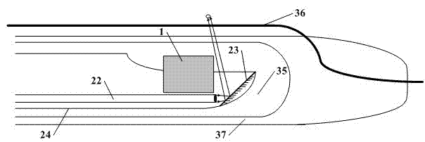 Intravenous ultrasound-based ultrasonic diagnosis and photoacoustic therapy device and therapeutic method thereof