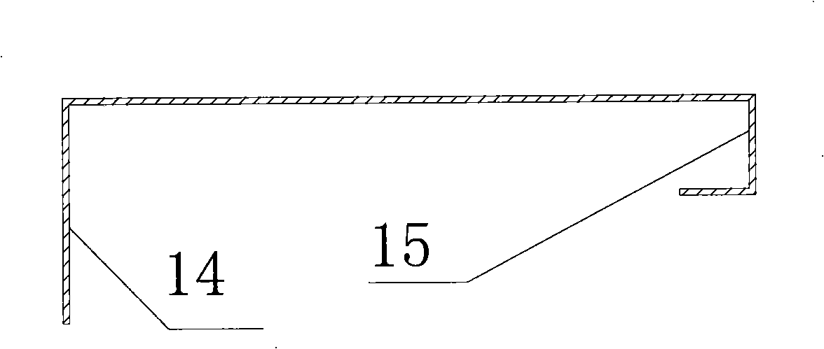 Frame type glass door without screw fixing