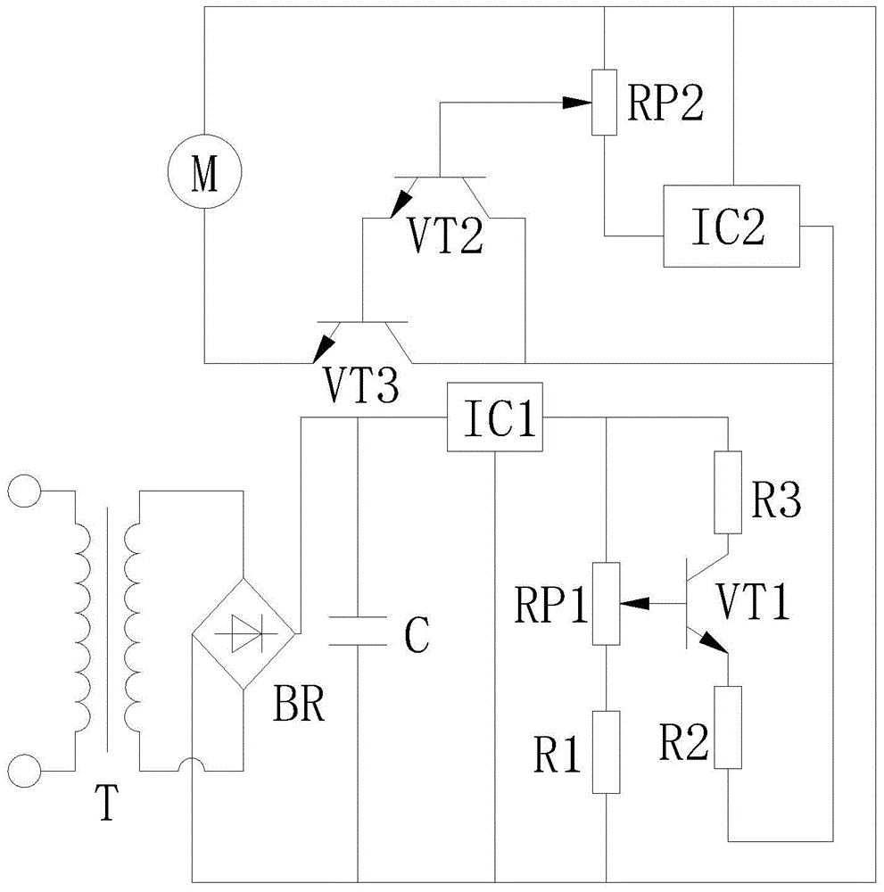 Speed stabilizer of welder welding head walking mechanism in long-distance pipeline