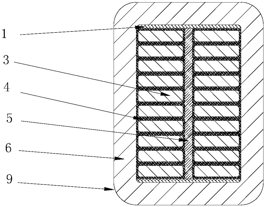 Manufacturing method of air-cooled hydrogenerator VPI (Vacuum Pressure Impregnating) stator coil bar