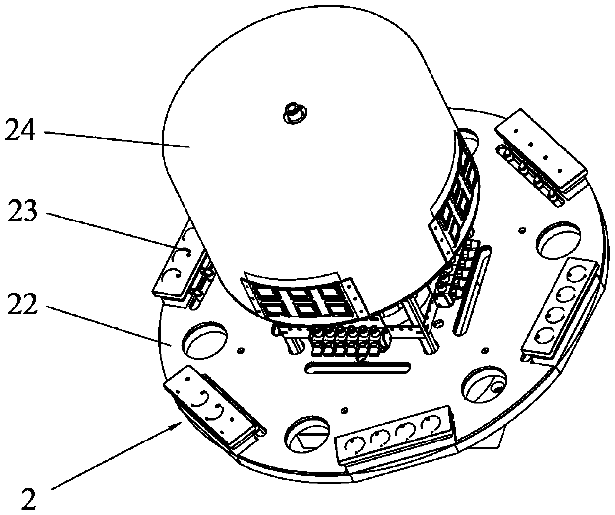 Battery comprehensive detection device