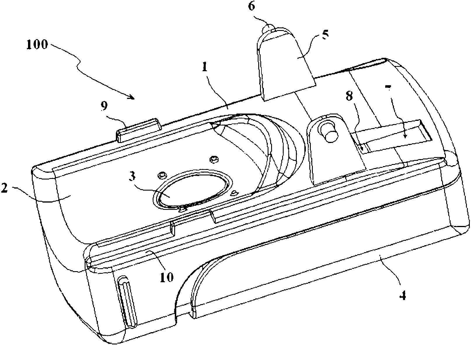 Hand-held oximeter with modular construction