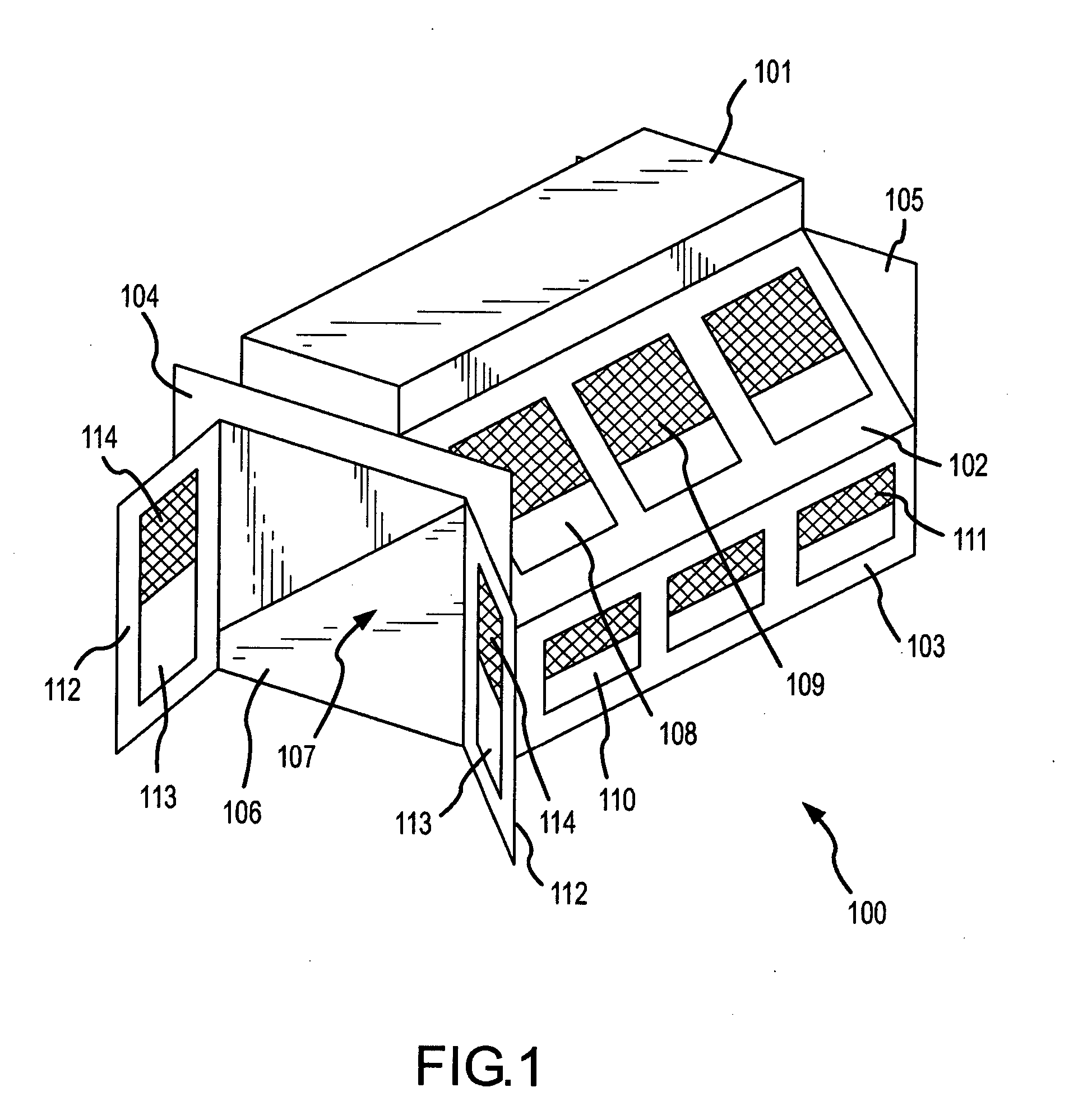 UV curing structure and process