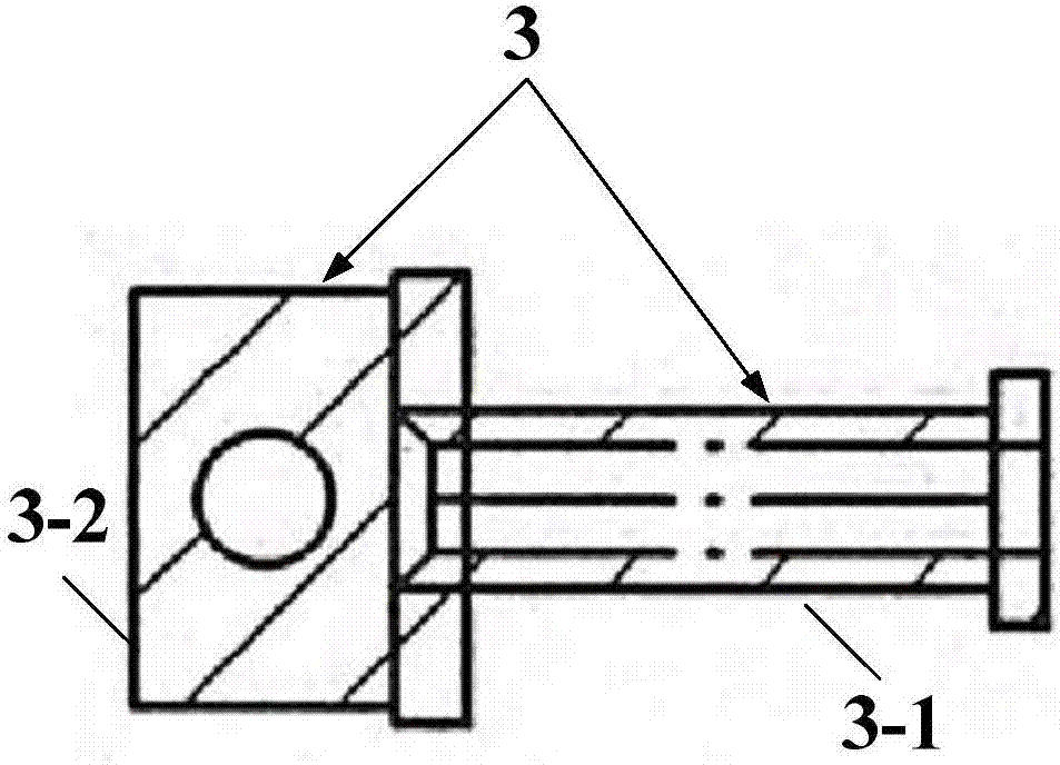 Fixing and bonding device for swing plate belt of commercial rotary form printing machine