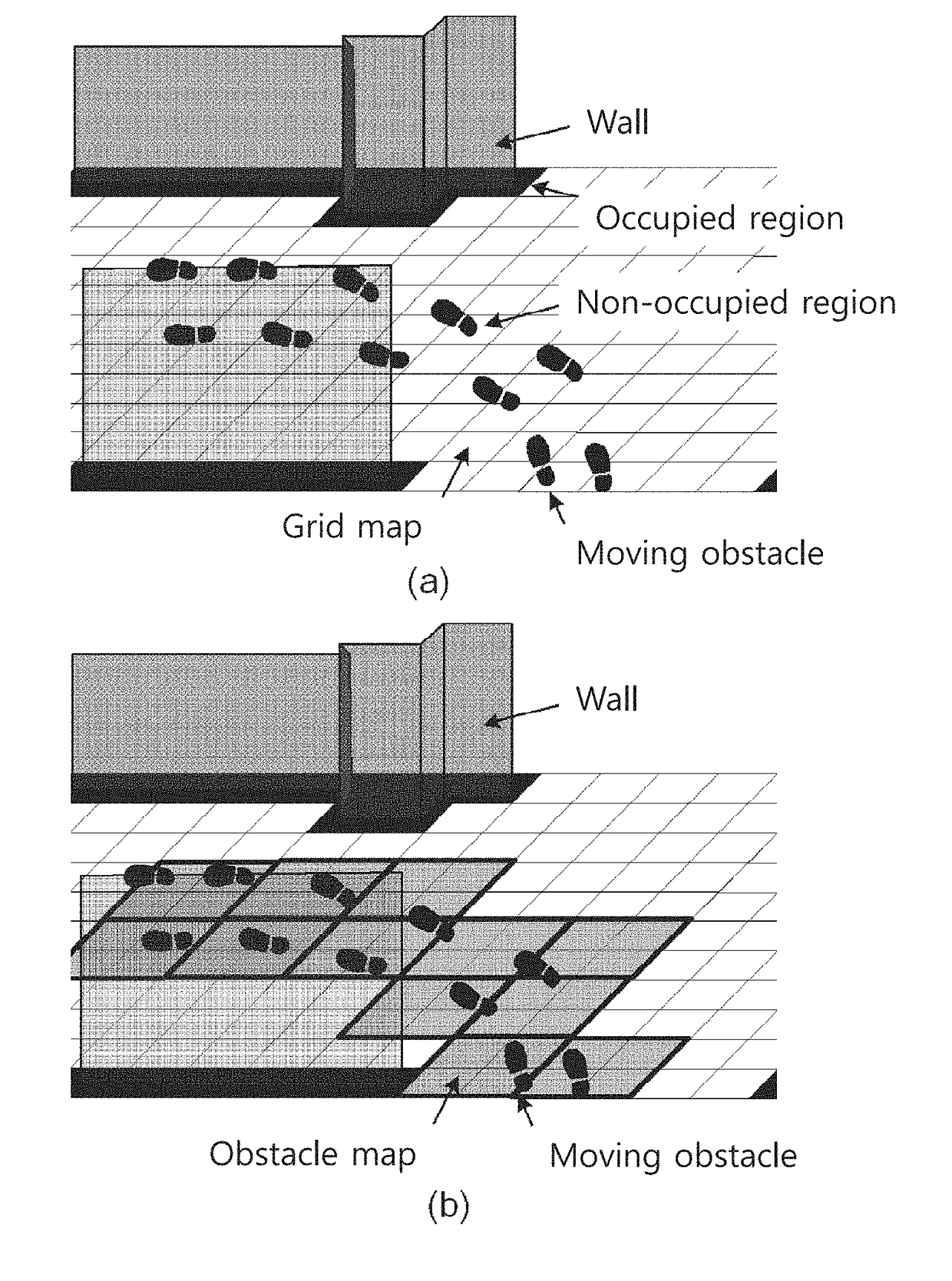 Method for controlling mobile robot based on bayesian network learning