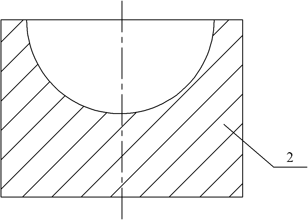 Electrical discharge machining (EDM) method of super-hard micro-hemisphere couple part