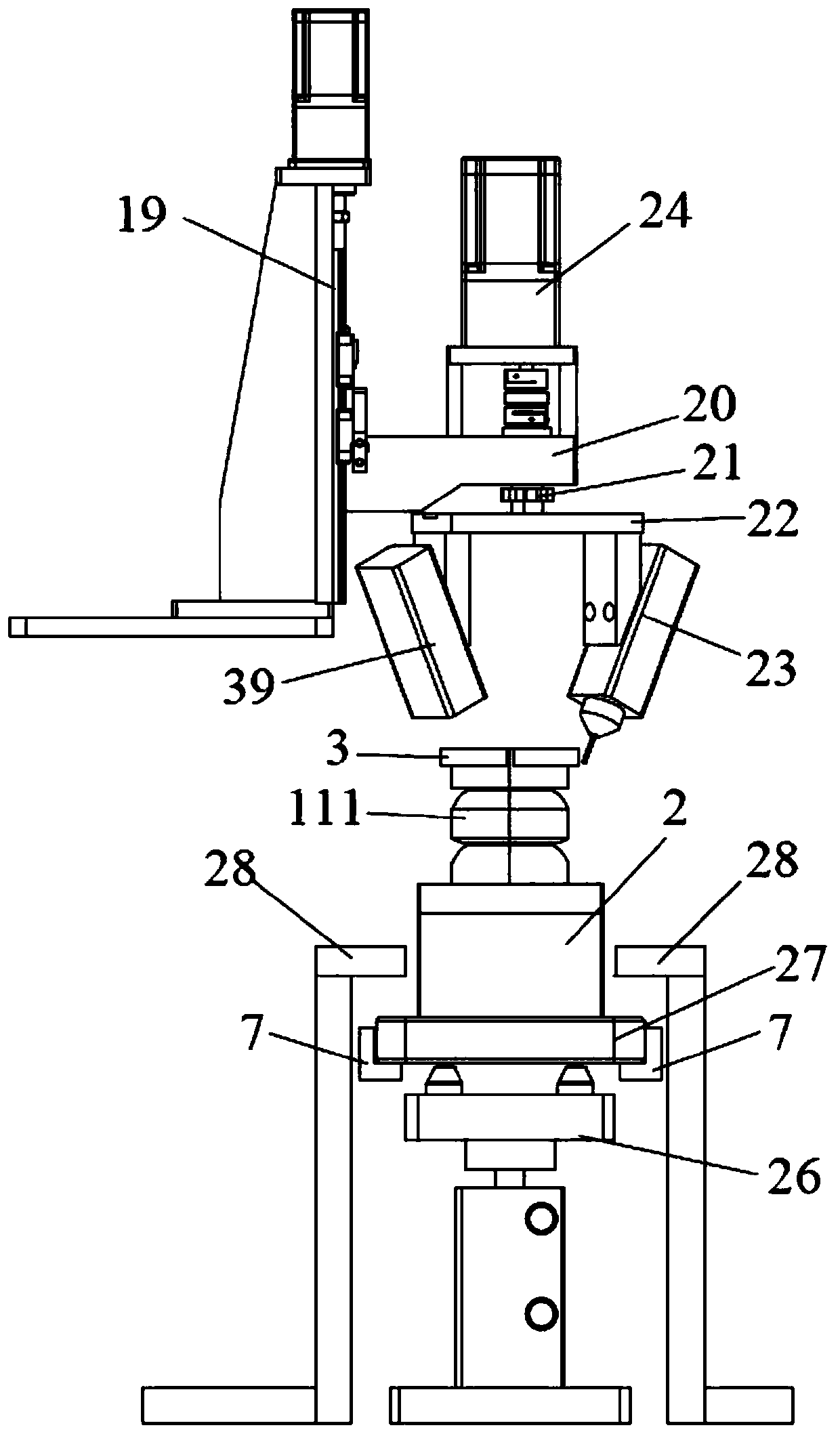 Production line for metal bracket preparation