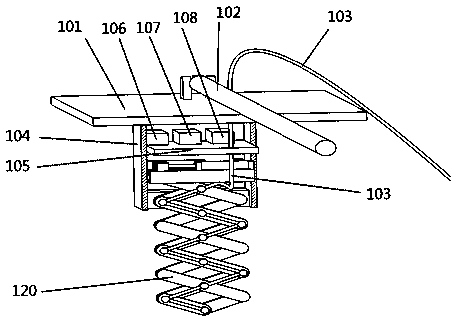 Water quality sampling and storing device for environmental monitoring