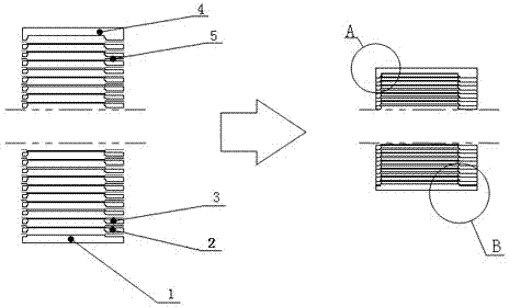 Method for manufacturing vacuum brazing cooler