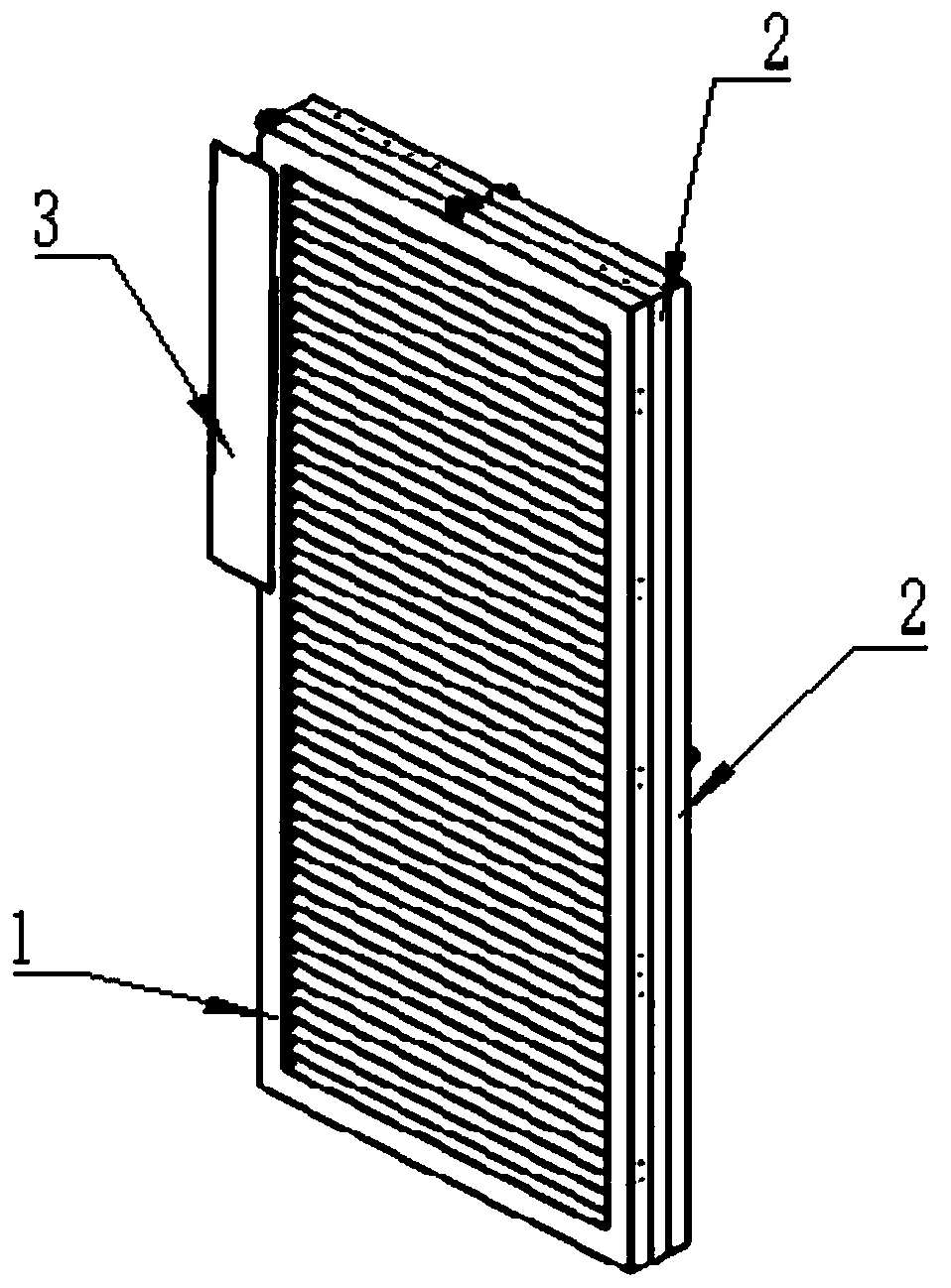 Automatic window air inlet adjusting device for energy-saving building