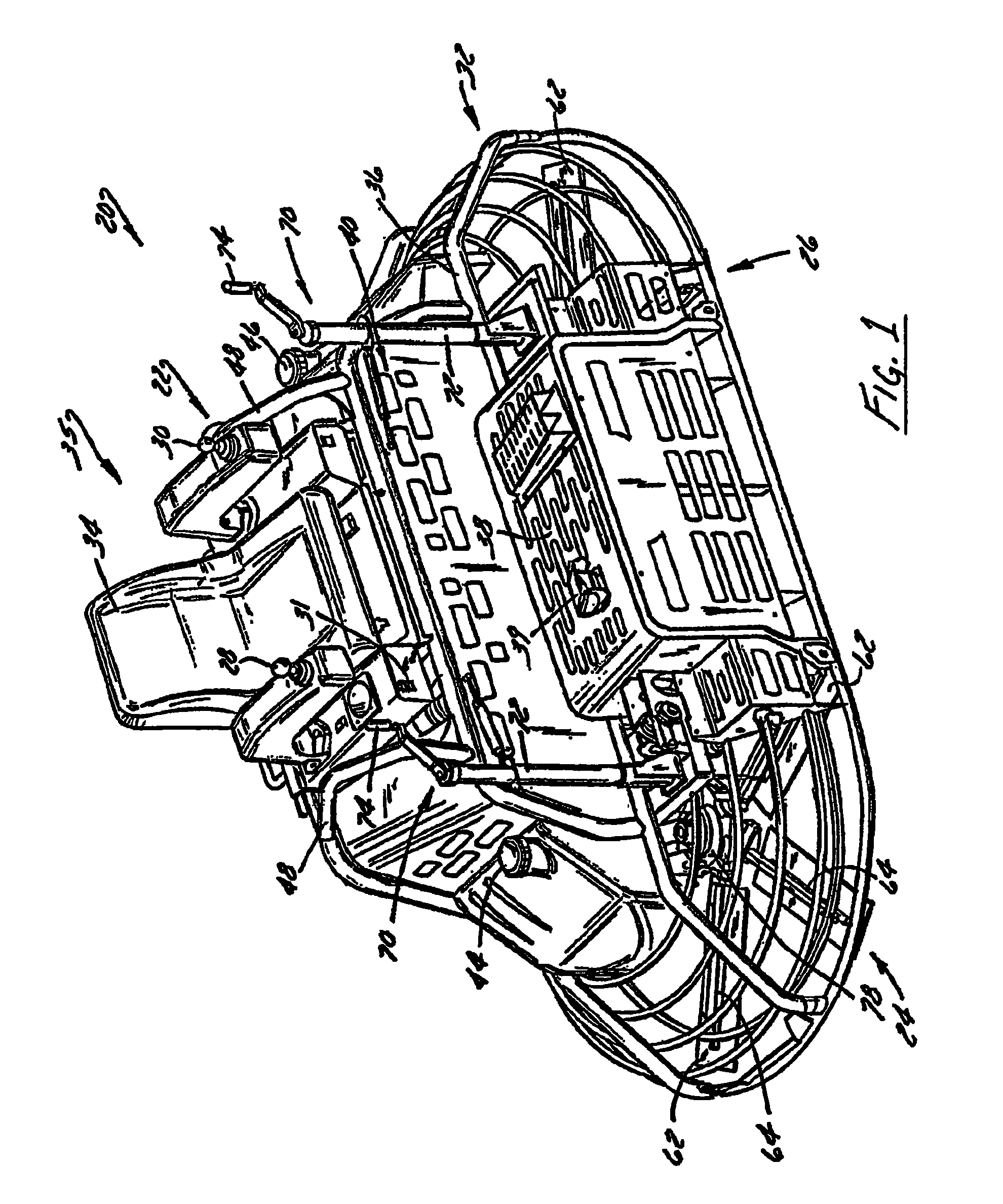 Multiple preset concrete trowel steering system