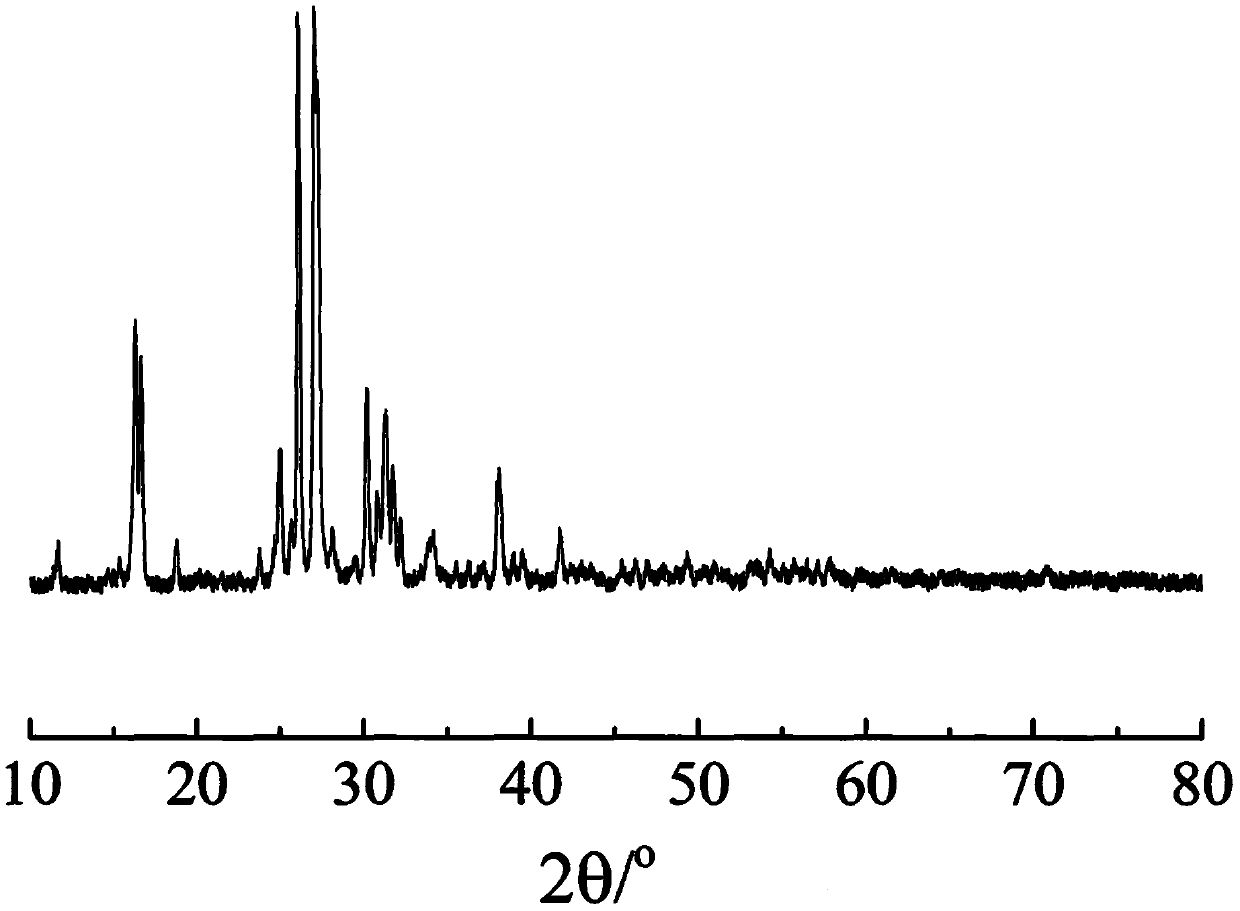 P&lt;5+&gt;, A1&lt;3+&gt; and B&lt;3+&gt; ion collaboratively doped K2MgSi5O12 potassium fast ion conductor and preparation method thereof