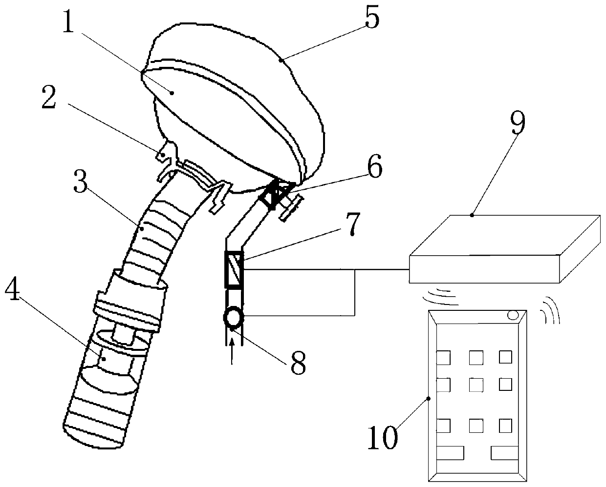 An all-in-one flushing sprayer around the anus