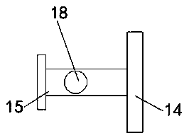 Damping pad limiting mechanism for experimental equipment