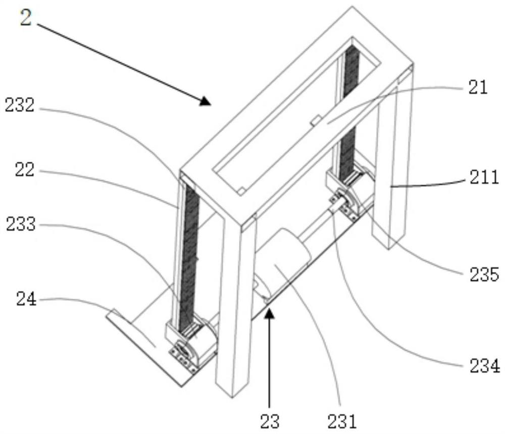 A medical waste transfer and dumping device