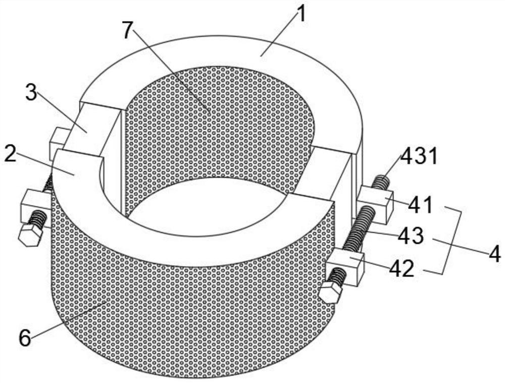 Neck spine fixing device