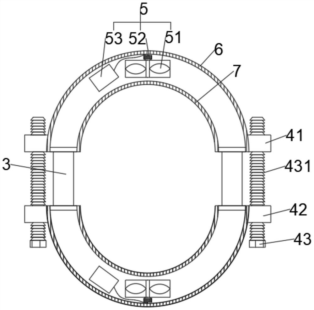 Neck spine fixing device