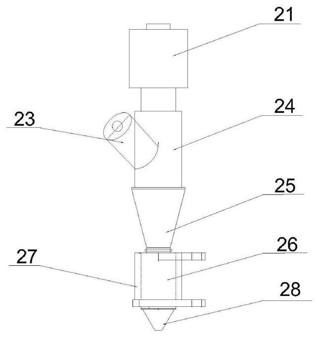 A gel bionic artificial muscle 3D printing device and preparation method