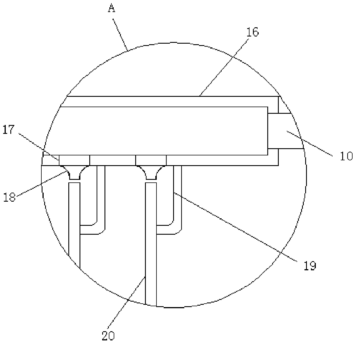 Die for mechanical accessory production