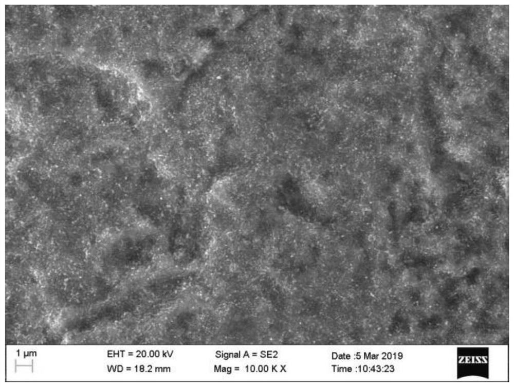 Preparation method for diffusion impervious layer suitable for large member