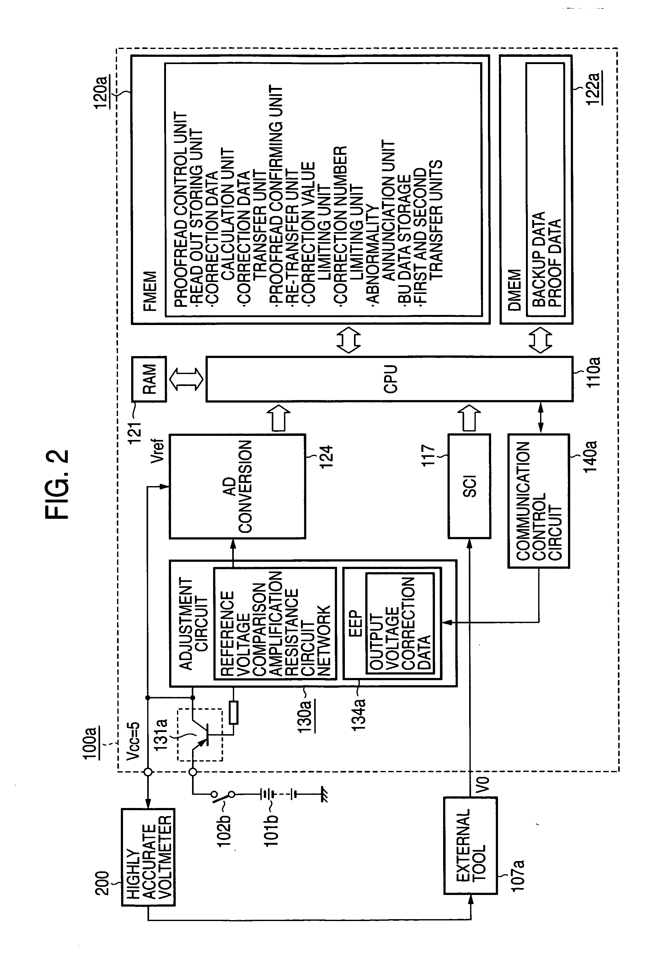 In-vehicle electronic control device