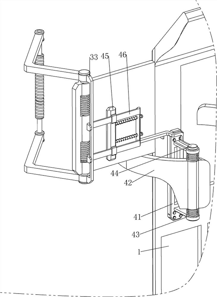 Muscle recovery exercise device for rehabilitation department