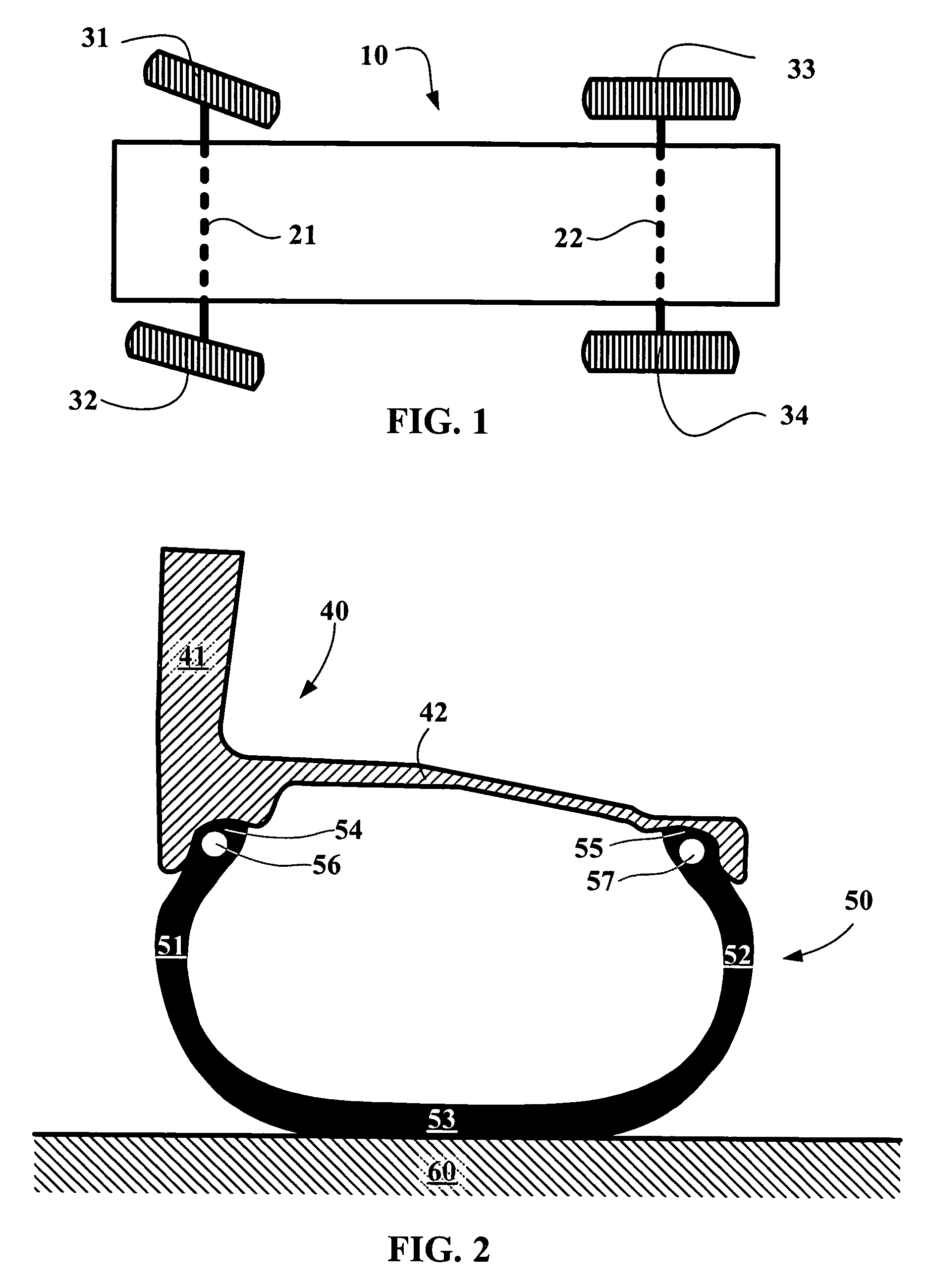 Method of unseating a tire