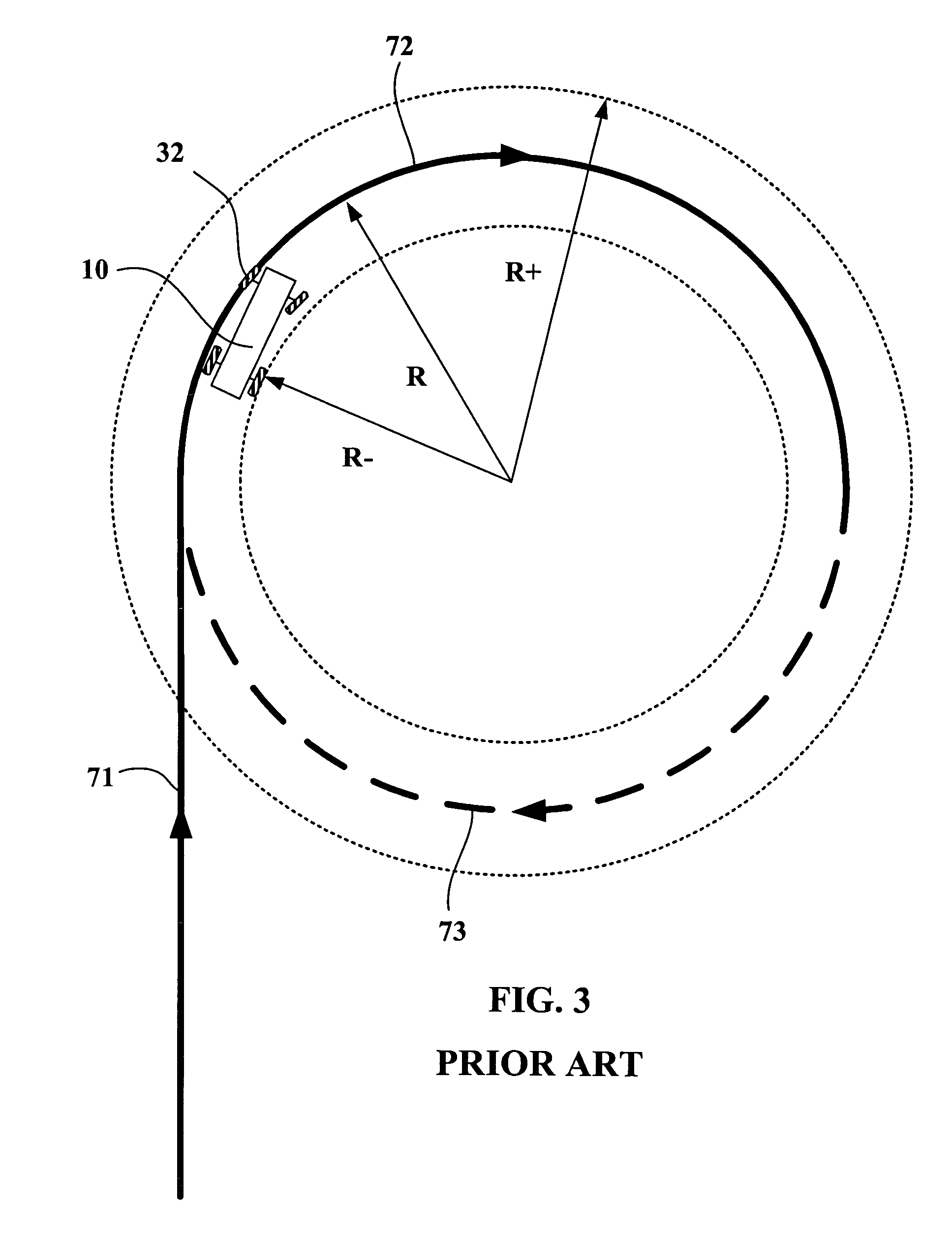 Method of unseating a tire