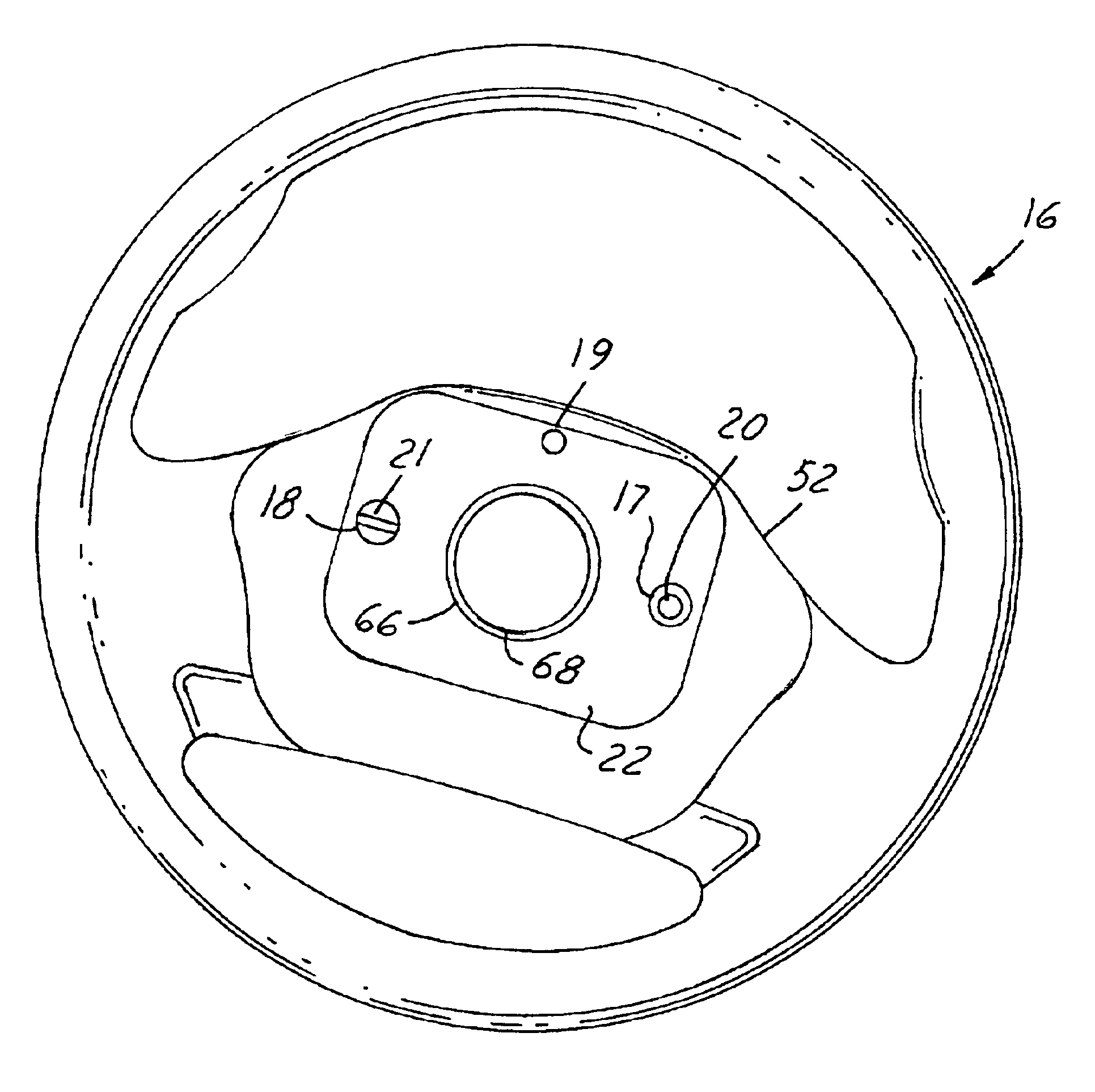 Method of preparing air bag module and vehicle support for final process positioning