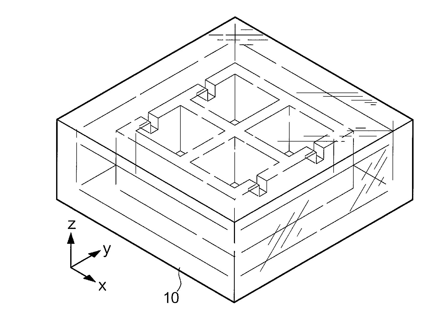 Gas cell and coating method of gas cell