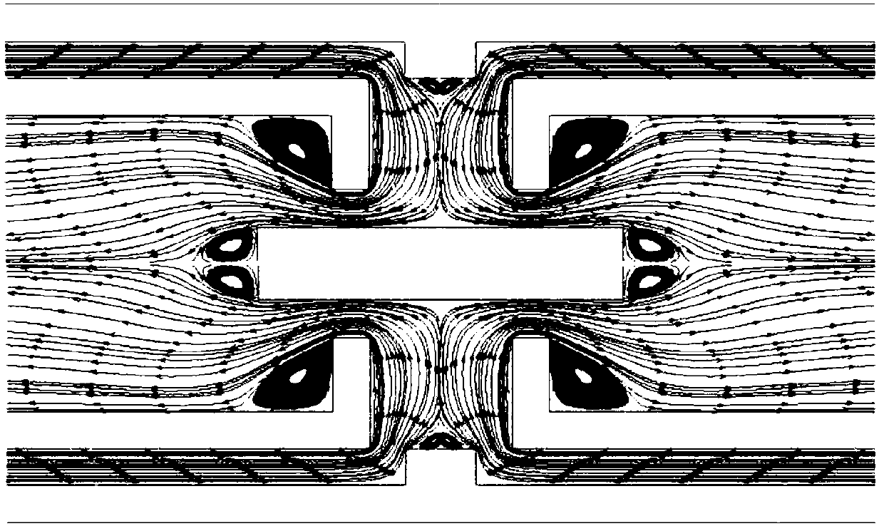 Micro-combustor with flame stability enhanced by gas preheating and reflux reinforcing