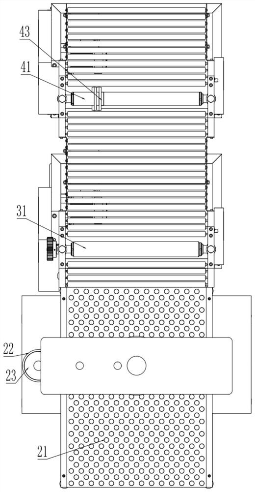 Steel plate cutting device