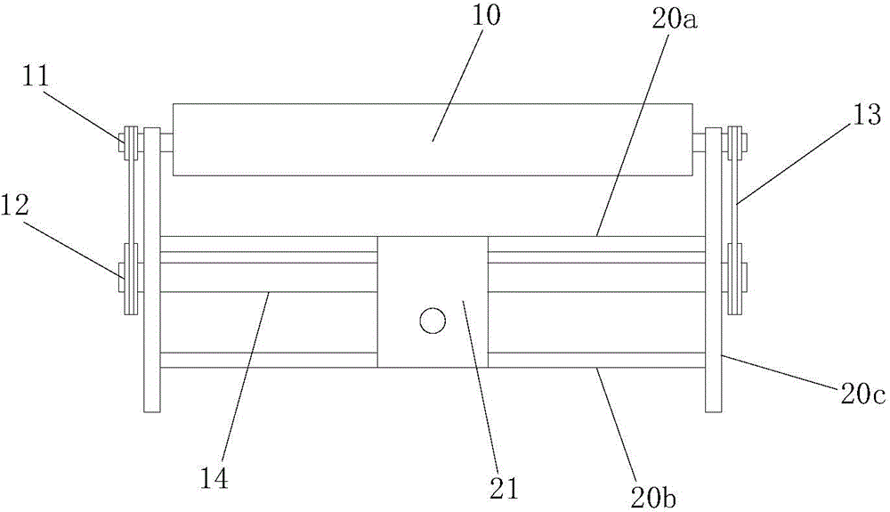 Safety shaking frame for constructional engineering