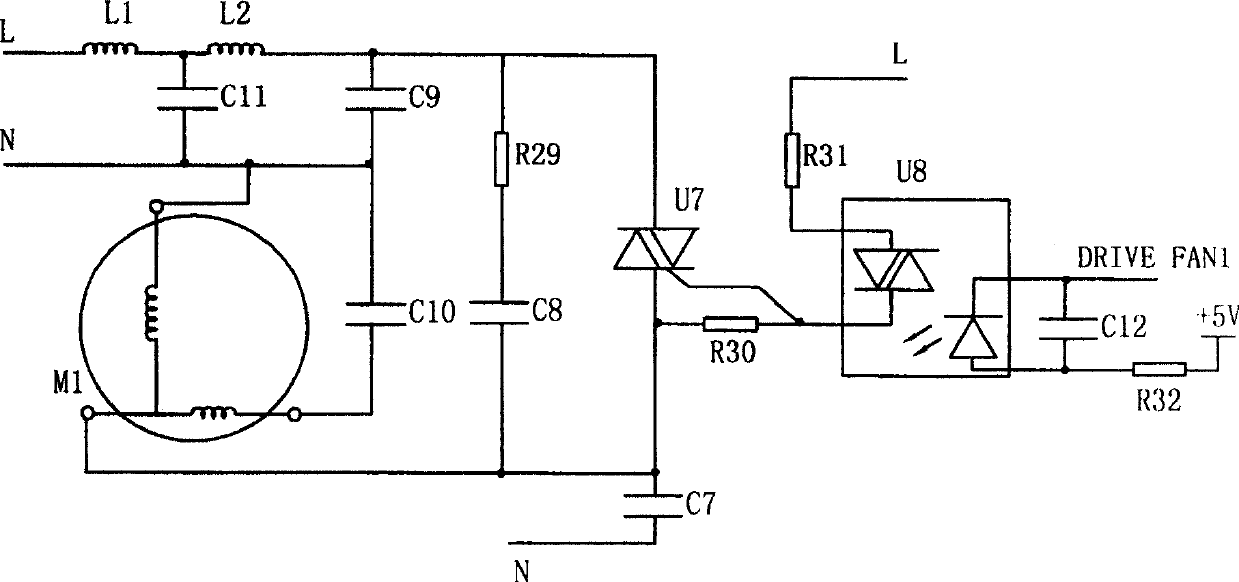 Low-voltage working fixed speed air conditioner and control method thereof