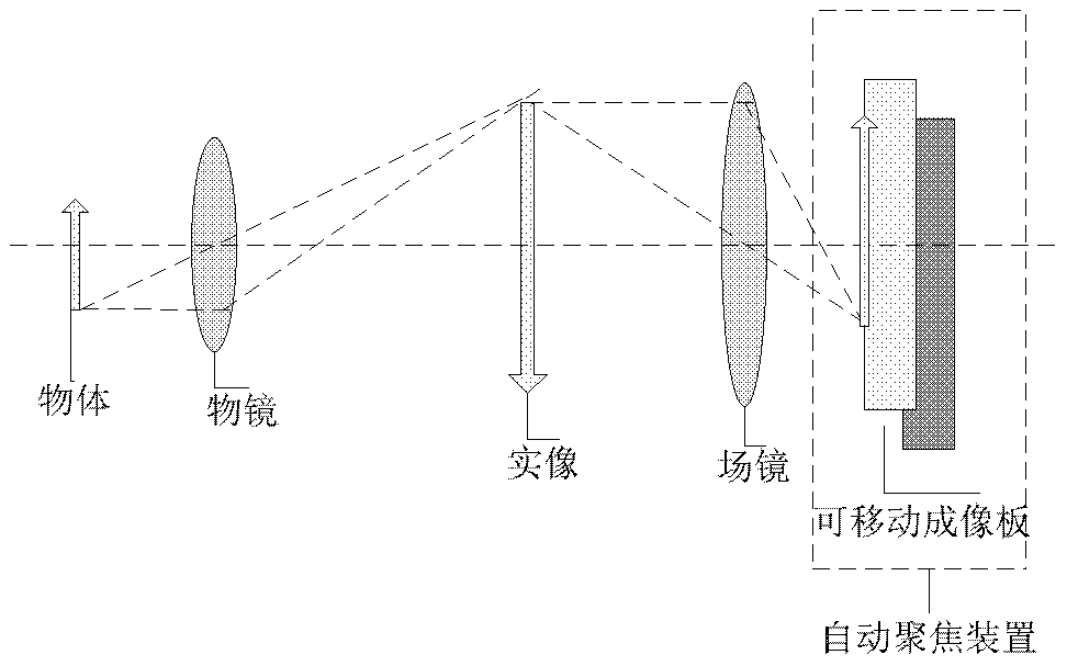 An automatic focusing device and system