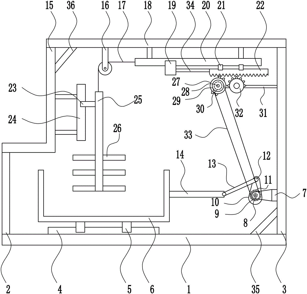 Efficient preparation device of grinding fluid for maintenance of electrical mechanical equipment