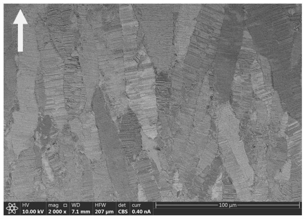 Method for preparing nano-twinned copper layer by high-frequency pulse