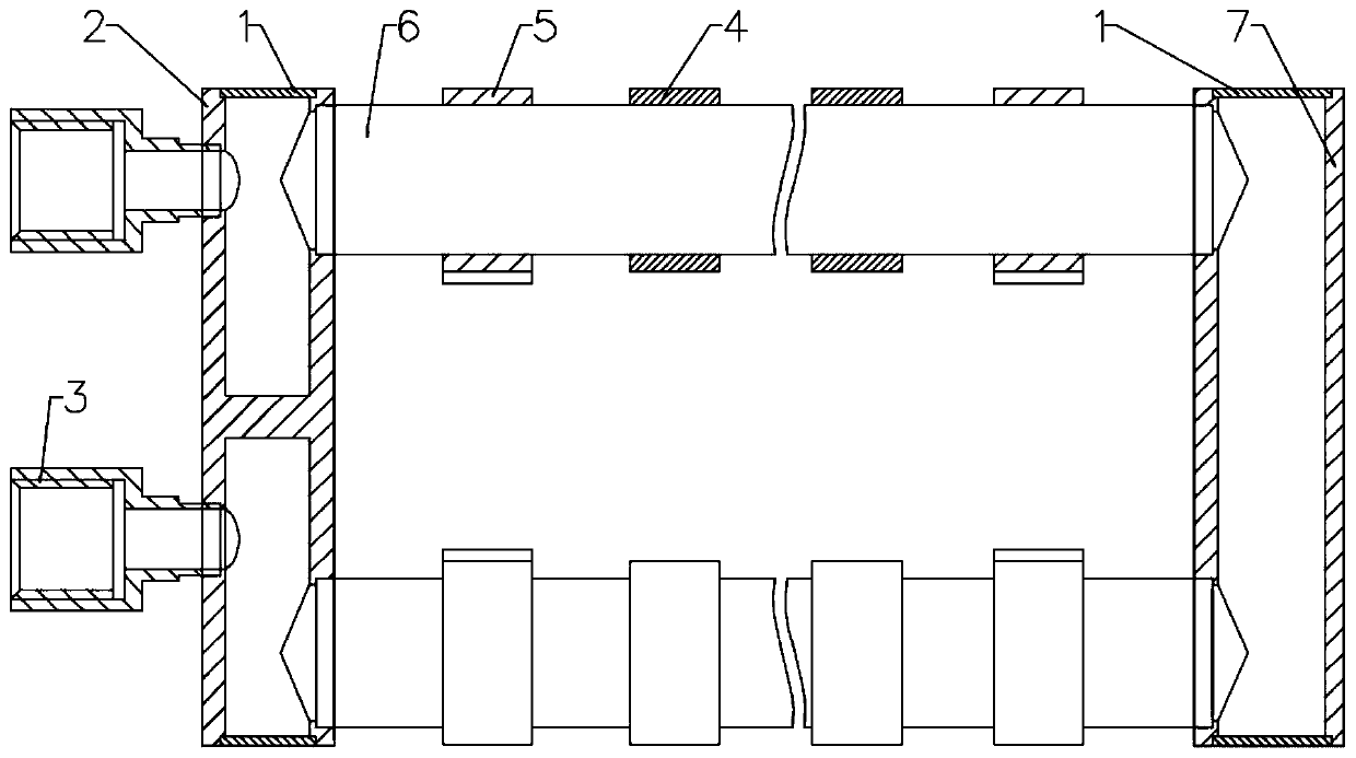 Positioning tool and method for positioning pipe fittings in sand mold casting cooling plate through positioning tool