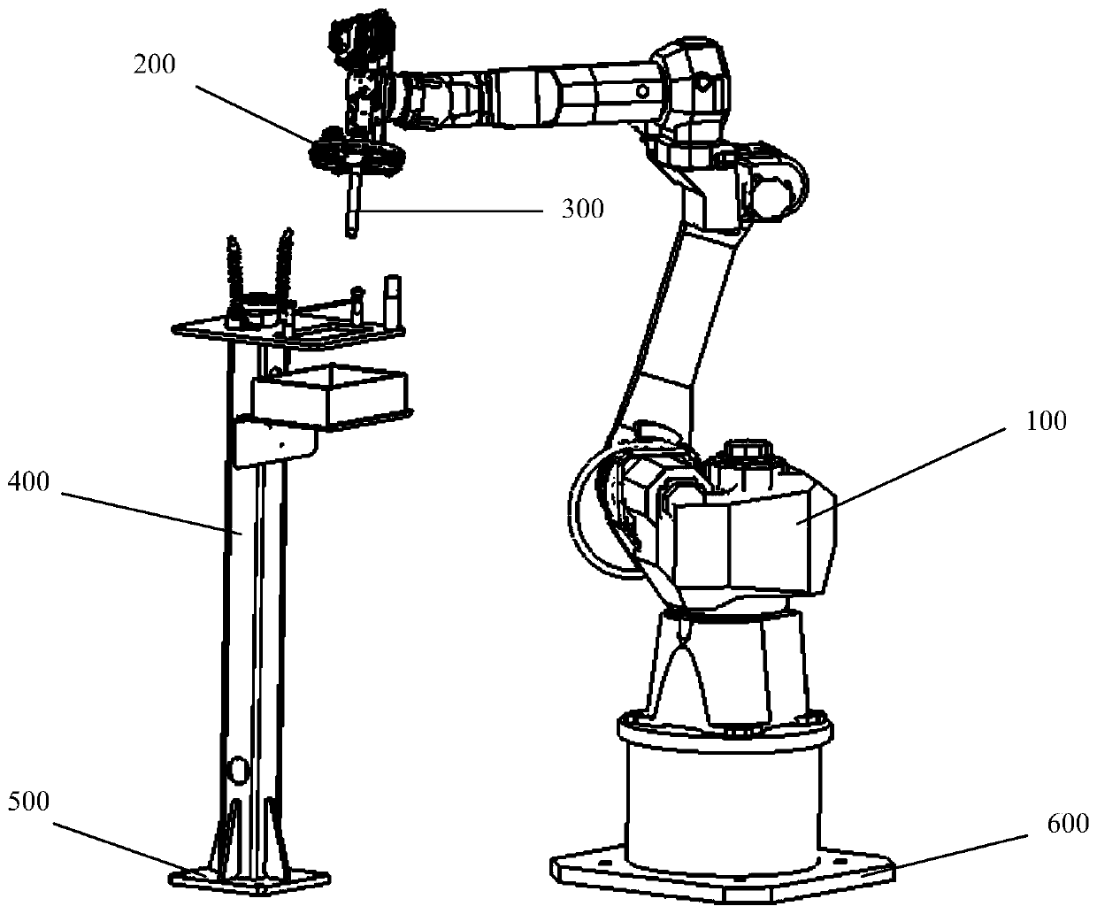 Novel automatic robot gluing detection system