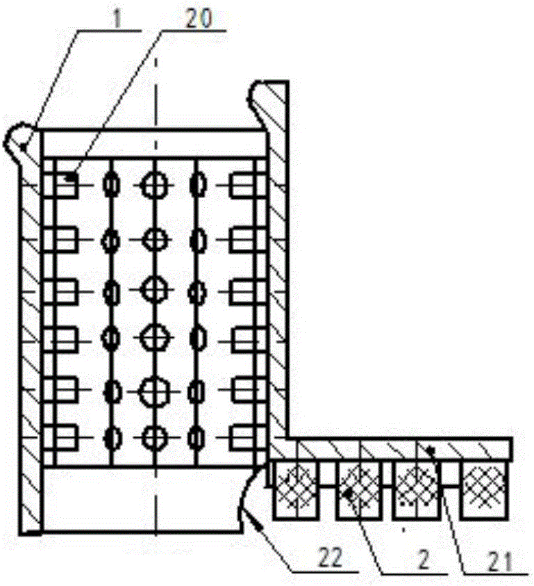 Vegetable sponge embedded intelligent transceiving dish washing system based on afterheat utilization