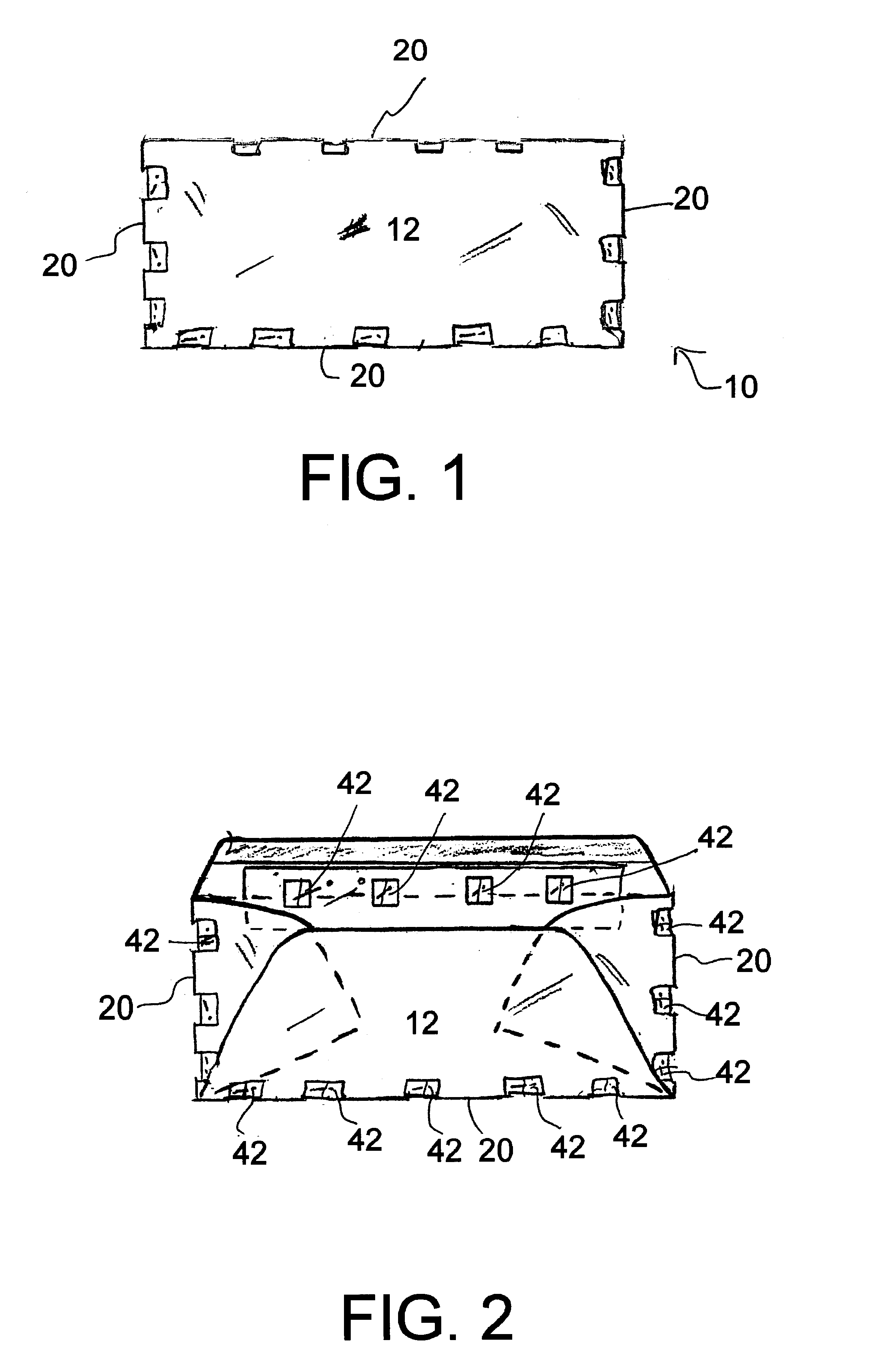 Mail container with contaminant indicator