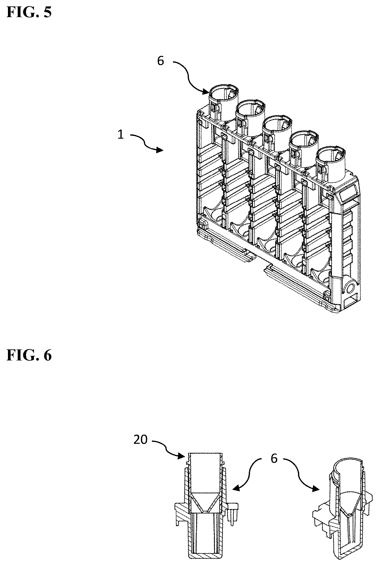 Rack for automated anaylzer