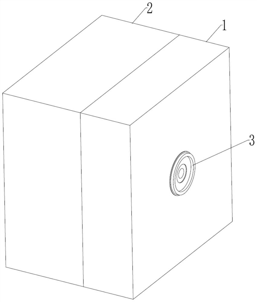 Display shell injection mold with drainage opening material cutting-away function