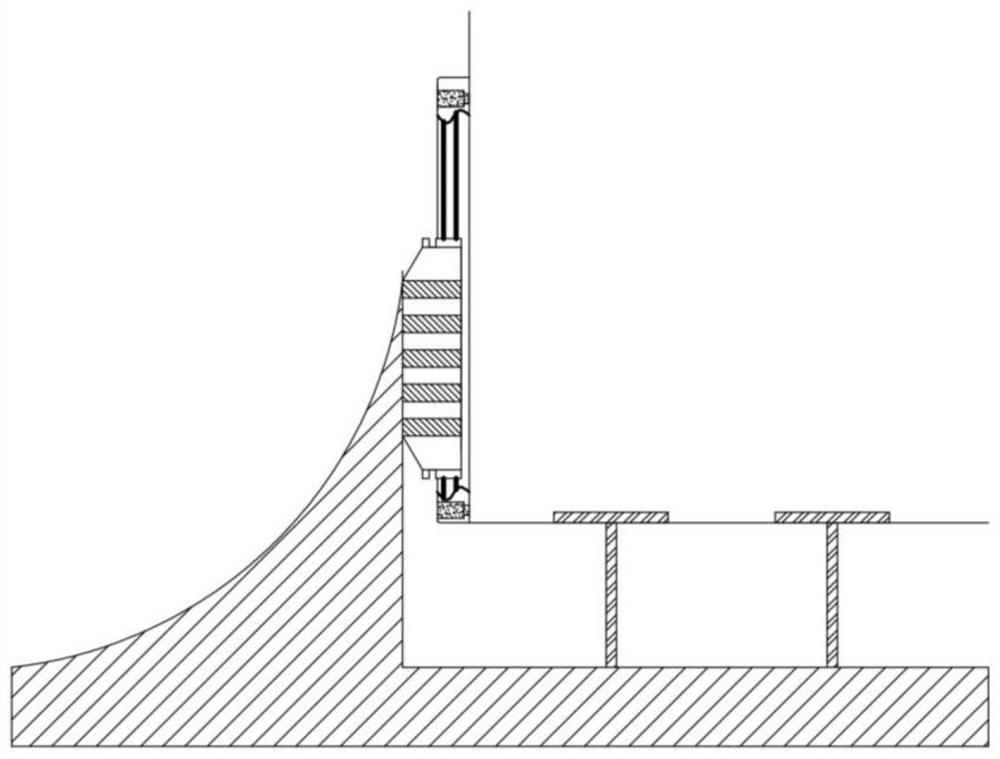 Natural gas hydrate gas sampling device