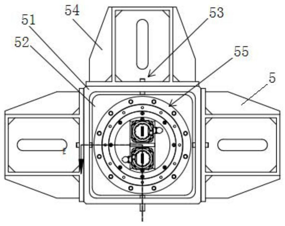 Portable numerical-control boring and turning all-in-one machine