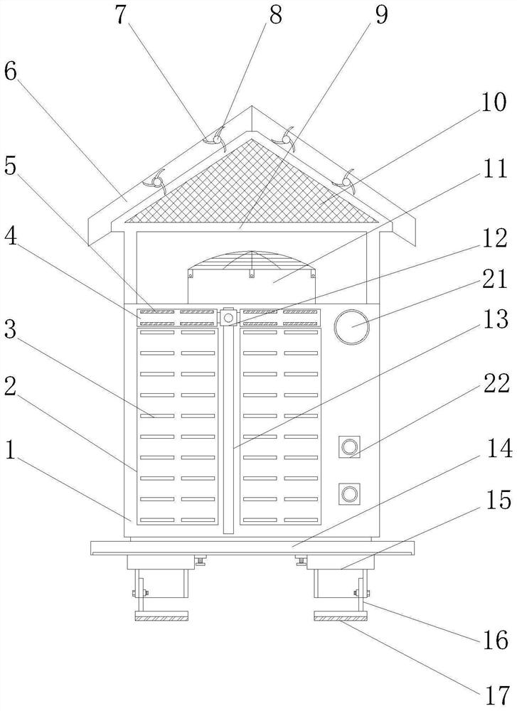 A heat pump combined cooling and heating equipment