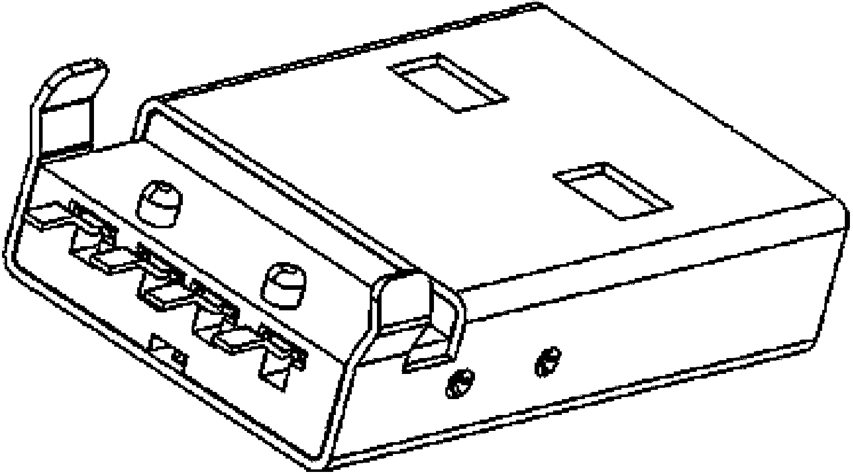 USB (Universal Serial Bus) plug