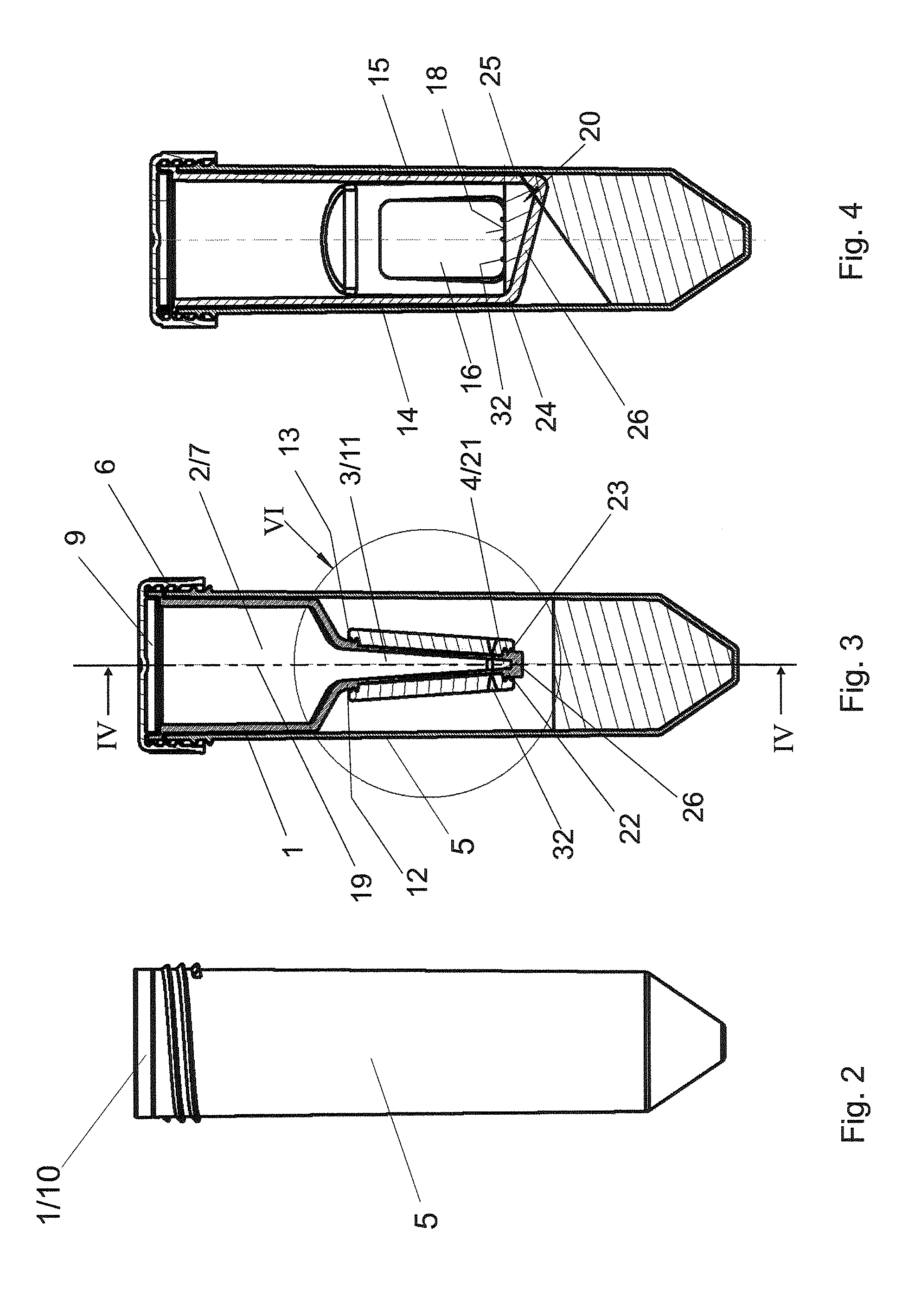 Filtration container